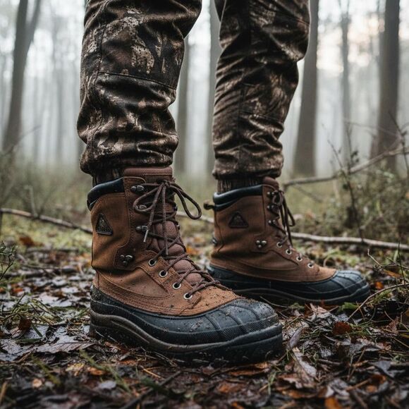 Rocky 600g Thinsulated Duck Boots Hiking Hunting Snow Work Shoes 7655 Mens 8 main image 6
